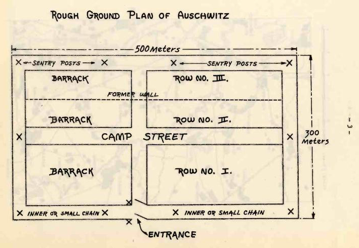 Rudolf Vrba; Alfred Wetzler - War Refugee Board Auschwitz Report, page 3, 1944, Internet Archive